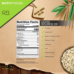 Nut Cravings unsalted roasted seeds bag closeup for fresh flavor.