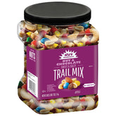 Nut Harvest Nut & Chocolate Mix jar front, ideal for sharing and daily snacking.