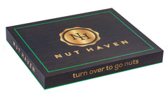 Nut Haven gourmet dried fruits and nuts selection showcases premium plump flavors for snacking.