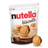 Nutella Biscuits heart-filled cookie with creamy hazelnut center for a sweet break.