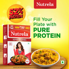 Nutrela Soya Chunks cooking ideas—protein-rich base for veggie bowls.