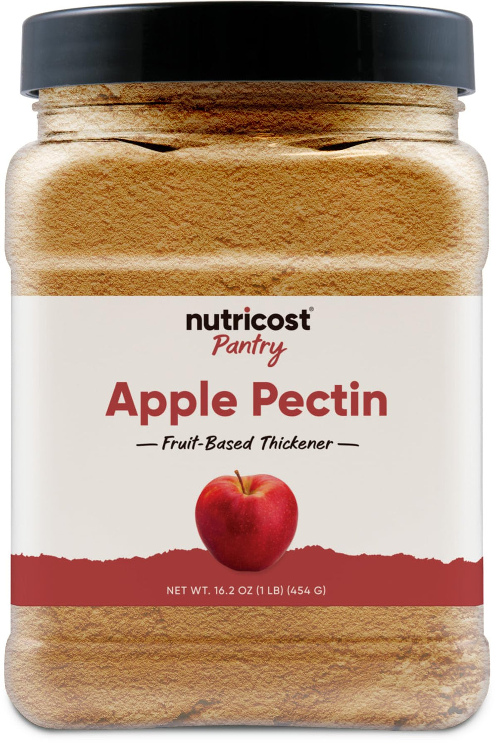 Nutricost Apple Pectin Powder container for reliable jam thickening.