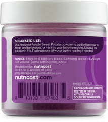 Nutricost Nutricolor smoothie glass demonstrates natural color in beverages