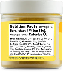 Nutricost Nutricolor yellow turmeric quality seal emphasizes GMP and third-party testing