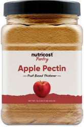 Nutricost Pantry Apple Pectin Powder in 1 lb container for jams and jellies.