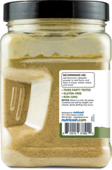 Nutricost Jalapeno Powder with measuring spoon showing precise 1/4 tsp