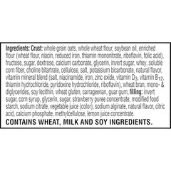 Nutri-Grain bar on plate ready for quick breakfast or snack.