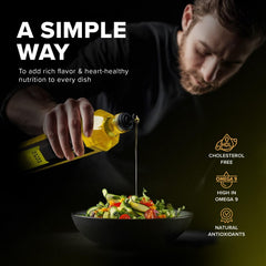 Oli by Nutrioli organic certification seal indicating trusted sourcing