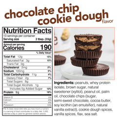 Nuts N More spread on a spoon, convenient high-protein treat