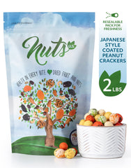 NUTS U.S. Soy-flavored peanuts ideal for shareable party snacks.