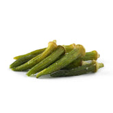 NUTS U.S. Okra Chips sea salted — ideal on-the-go snack with no color added.