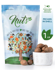 NUTS U.S. resealable bag preserves freshness and convenience.