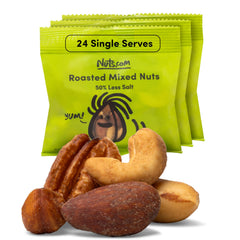 Nuts.com roasted mixed nuts 1.5oz pack for on-the-go snacking