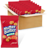 Nutter Butter Bites packaging on display, convenient on-the-go snack bags