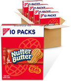 Nutter Butter snack-pack four cookies per pack, ideal for lunch.