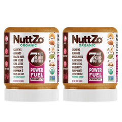 NuttZo Power Fuel crunchy butter jar with seven nuts and seeds for a protein-rich spread