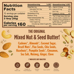 NuttZo Pumpkin Spice Power Fuel close-up highlighting seven-nut seeds blend