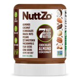 NuttZo Keto chocolate almond coconut jar – rich keto friendly spread for snacks