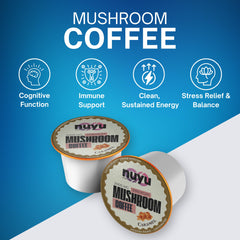 Nuyu coffee in cup emphasizes aroma and focus-friendly blend
