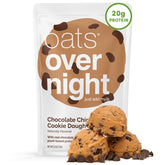 Oats Overnight Chocolate Chip Cookie Dough pack front for quick grab-and-go breakfast.