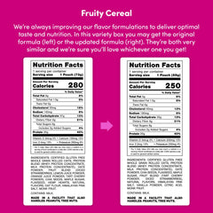 Oats Overnight Fruity Cereal shaker-ready mix for quick, grab-and-go mornings.