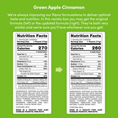 Oats Overnight Green Apple Cinnamon ready-to-eat serving in a bowl