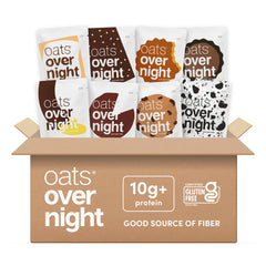 Oats Overnight Smores bottle pour for grab-and-go mornings