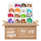 Oats Overnight Ultimate Variety Pack front view, convenient grab-and-go breakfast option.