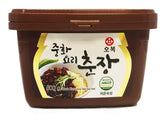 Obok Chunjang 500g jar ready for authentic jjajang sauce.