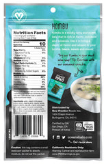 Ocean's Halo packaging shows organic seaweed for clean, flavorful additions.