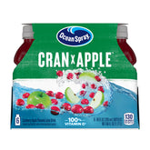 Ocean Spray Cran-Apple juice bottle ready for a quick refresh on the go.