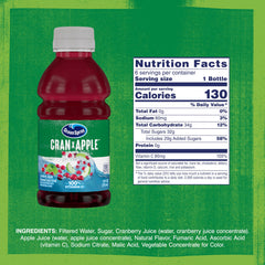 Ocean Spray Cran-Apple juice pack displayed on counter for shareable beverages.