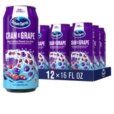 Ocean Spray Cran-Grape can front view showing bold flavor and convenient 16oz size.