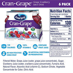 Ocean Spray Cran-Grape juice being poured into a glass to reveal bold flavors.
