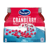 Ocean Spray Cranberry Cocktail six-pack bottles ready for sharing at gatherings.