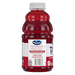 Ocean Spray pack of eight bottles highlights value and pantry convenience.