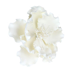 O'Creme Peony gumpaste flowers, 4-5 inch set, ideal wedding cake toppers