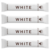 Office Roast white sugar sticks pack, close-up for office use.