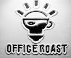 Office Roast sugar sticks shown for home or desk use.