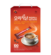 O’Food Rosebud coffee stick box showcases convenient 3-in-1 mocha flavor for busy mornings.