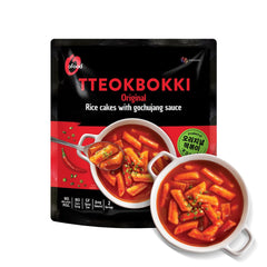O’Food Tteokbokki original gochujang bowl ready to savor, bold umami.
