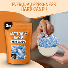 Oh! Nuts Matlow's 2 lb bulk bag, ideal for offices and events.