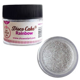 Oh! Sweet Art Rainbow Disco Cake Dust bottle adds a wet sparkle to edible decorations.