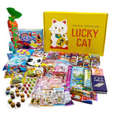 OHIMESAMA dagashi box front view, a gift-ready traditional snack assortment.