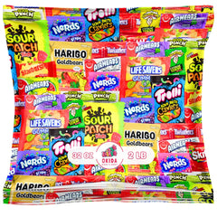 Okida Assorted Candy Variety Pack pack-shot with colorful, individually wrapped candies for celebrations
