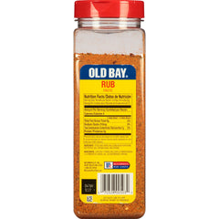 Grilled shrimp seasoned with OLD BAY Rub for robust seafood taste.