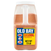 OLD BAY Seasoning 7.5 lb container - front view for professional kitchens