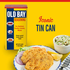 Seasoned chicken with OLD BAY for grilling or roasting at home