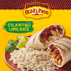 Microwave preparation of Old El Paso Cilantro Lime Rice