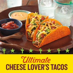 Old El Paso shells filled with toppings for quick weeknight tacos